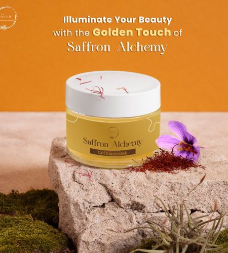 Saffron Alchemy- Gel Face Mask
